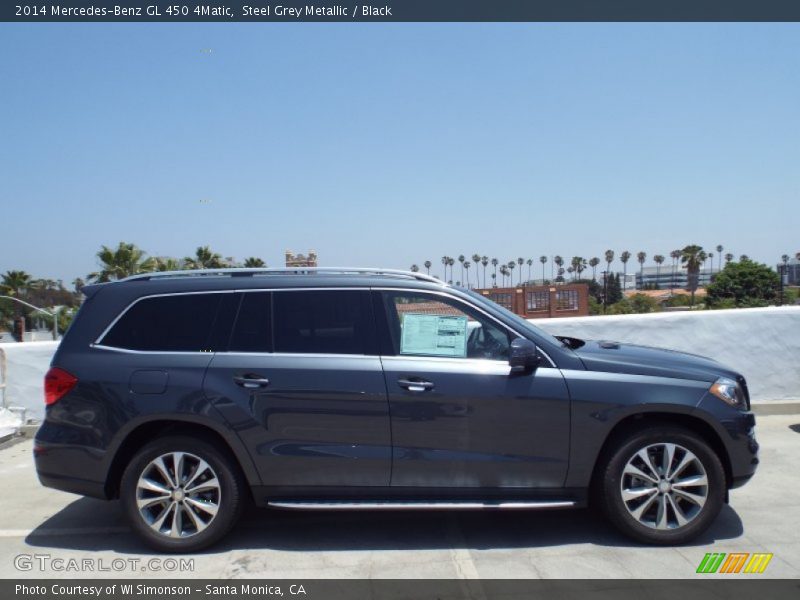 Steel Grey Metallic / Black 2014 Mercedes-Benz GL 450 4Matic