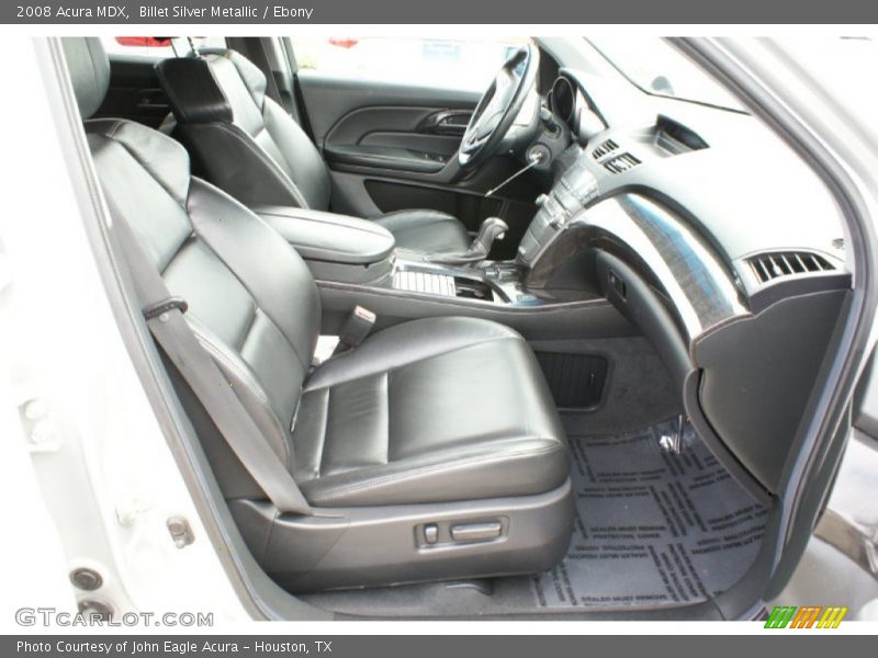 Billet Silver Metallic / Ebony 2008 Acura MDX
