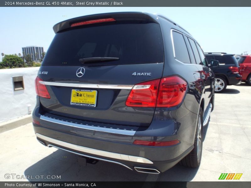 Steel Grey Metallic / Black 2014 Mercedes-Benz GL 450 4Matic