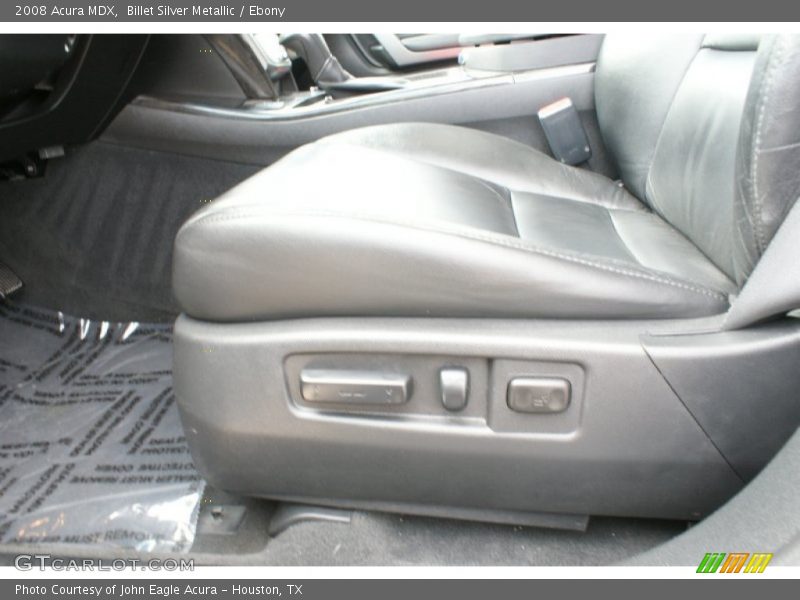 Billet Silver Metallic / Ebony 2008 Acura MDX