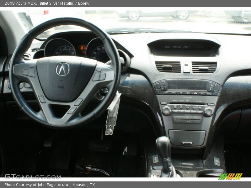 Billet Silver Metallic / Ebony 2008 Acura MDX