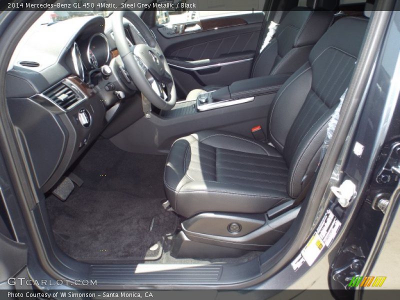 Steel Grey Metallic / Black 2014 Mercedes-Benz GL 450 4Matic