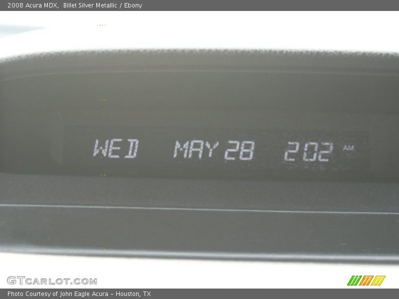 Billet Silver Metallic / Ebony 2008 Acura MDX