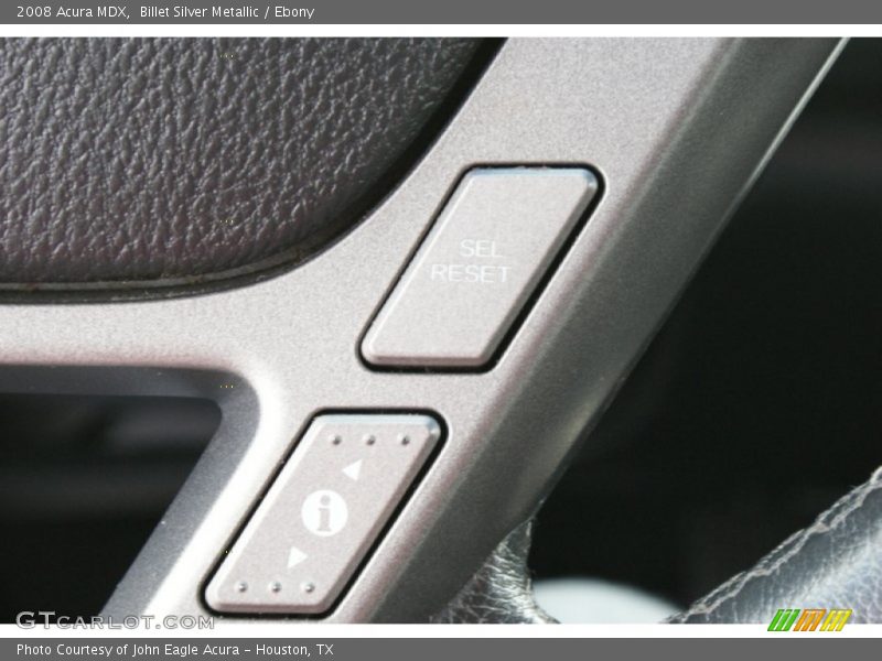 Billet Silver Metallic / Ebony 2008 Acura MDX