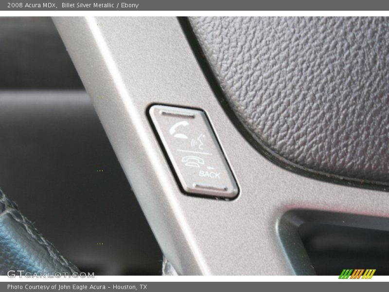 Billet Silver Metallic / Ebony 2008 Acura MDX