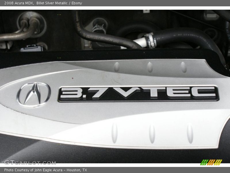Billet Silver Metallic / Ebony 2008 Acura MDX