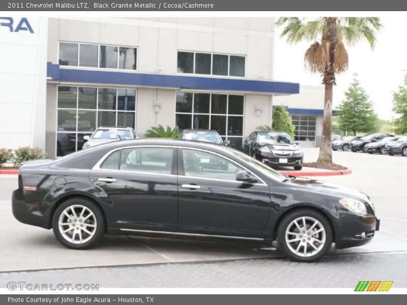 Black Granite Metallic / Cocoa/Cashmere 2011 Chevrolet Malibu LTZ