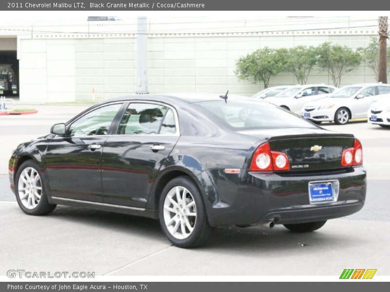Black Granite Metallic / Cocoa/Cashmere 2011 Chevrolet Malibu LTZ