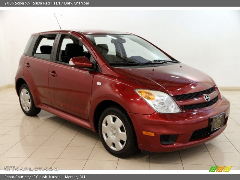 Salsa Red Pearl / Dark Charcoal 2006 Scion xA