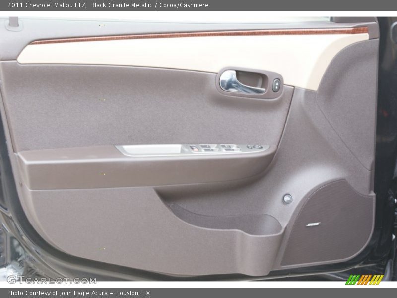 Black Granite Metallic / Cocoa/Cashmere 2011 Chevrolet Malibu LTZ