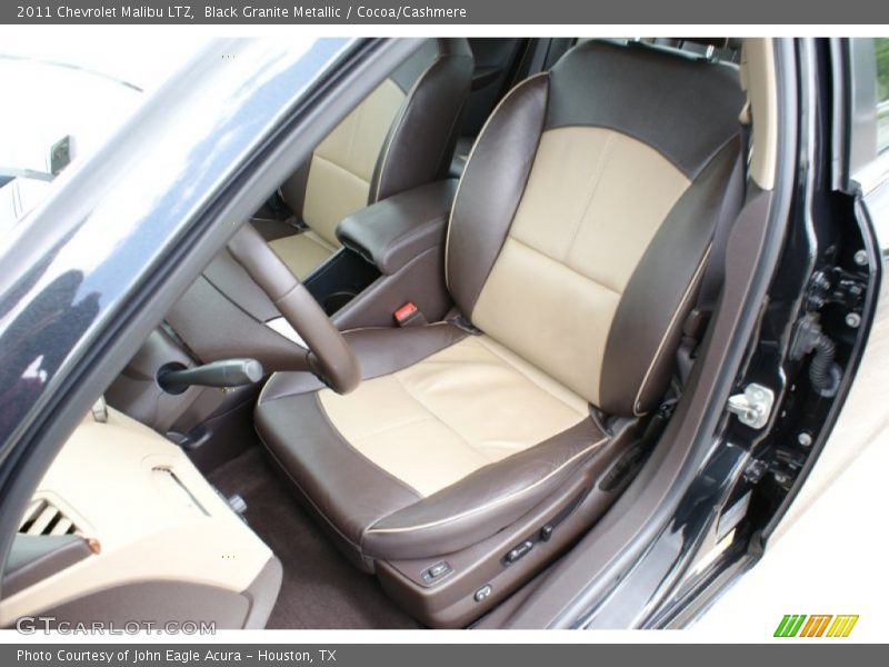 Black Granite Metallic / Cocoa/Cashmere 2011 Chevrolet Malibu LTZ