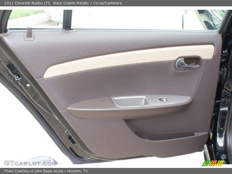 Black Granite Metallic / Cocoa/Cashmere 2011 Chevrolet Malibu LTZ