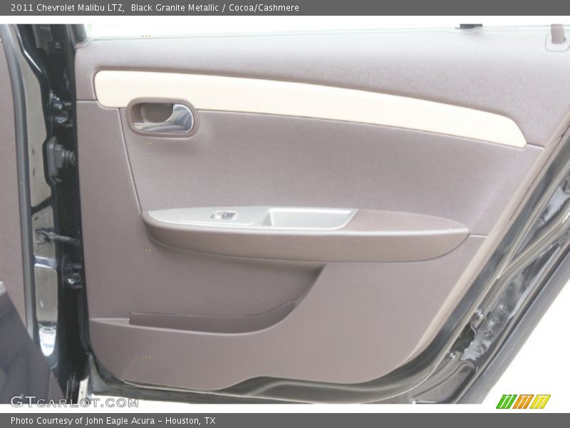 Black Granite Metallic / Cocoa/Cashmere 2011 Chevrolet Malibu LTZ