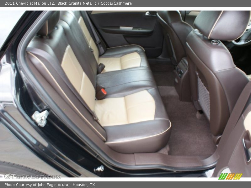 Black Granite Metallic / Cocoa/Cashmere 2011 Chevrolet Malibu LTZ