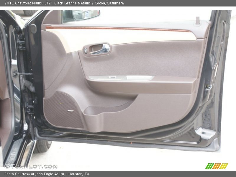 Black Granite Metallic / Cocoa/Cashmere 2011 Chevrolet Malibu LTZ