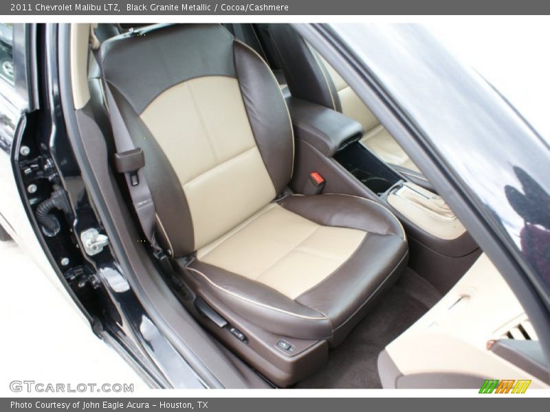 Black Granite Metallic / Cocoa/Cashmere 2011 Chevrolet Malibu LTZ