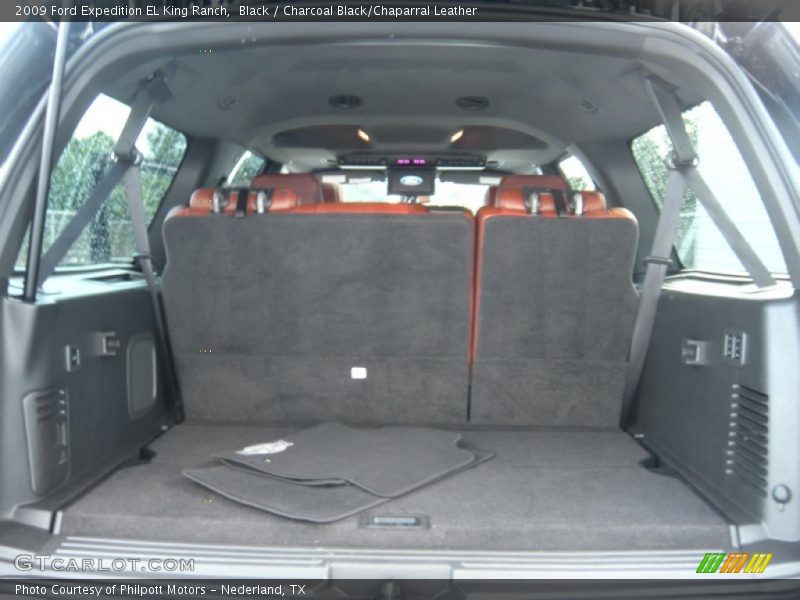 Black / Charcoal Black/Chaparral Leather 2009 Ford Expedition EL King Ranch