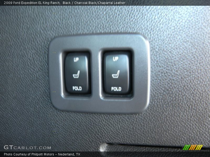 Black / Charcoal Black/Chaparral Leather 2009 Ford Expedition EL King Ranch