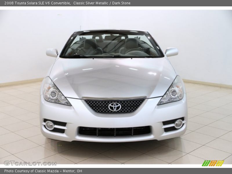 Classic Silver Metallic / Dark Stone 2008 Toyota Solara SLE V6 Convertible