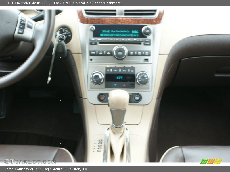 Black Granite Metallic / Cocoa/Cashmere 2011 Chevrolet Malibu LTZ