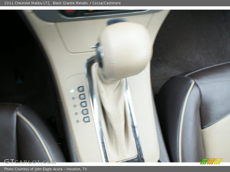 Black Granite Metallic / Cocoa/Cashmere 2011 Chevrolet Malibu LTZ