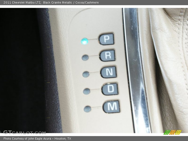Black Granite Metallic / Cocoa/Cashmere 2011 Chevrolet Malibu LTZ