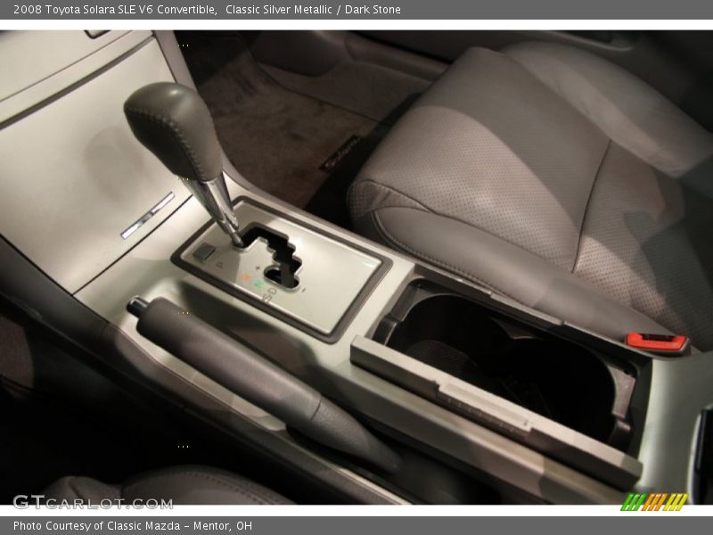 Classic Silver Metallic / Dark Stone 2008 Toyota Solara SLE V6 Convertible