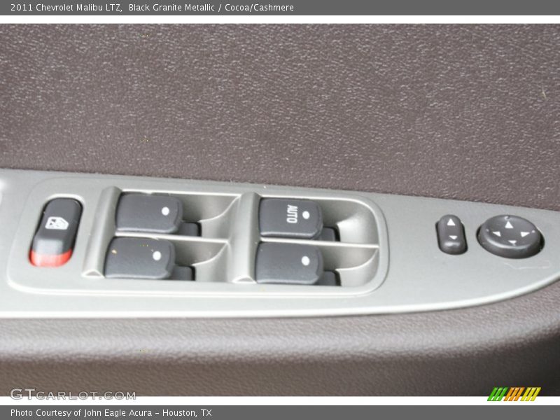 Black Granite Metallic / Cocoa/Cashmere 2011 Chevrolet Malibu LTZ