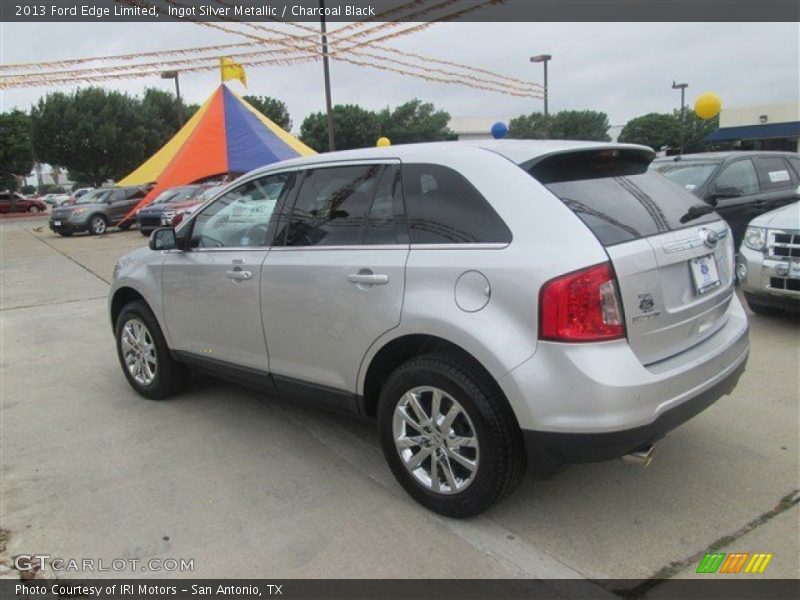Ingot Silver Metallic / Charcoal Black 2013 Ford Edge Limited