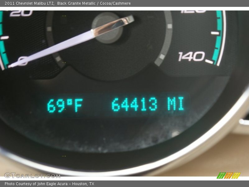 Black Granite Metallic / Cocoa/Cashmere 2011 Chevrolet Malibu LTZ