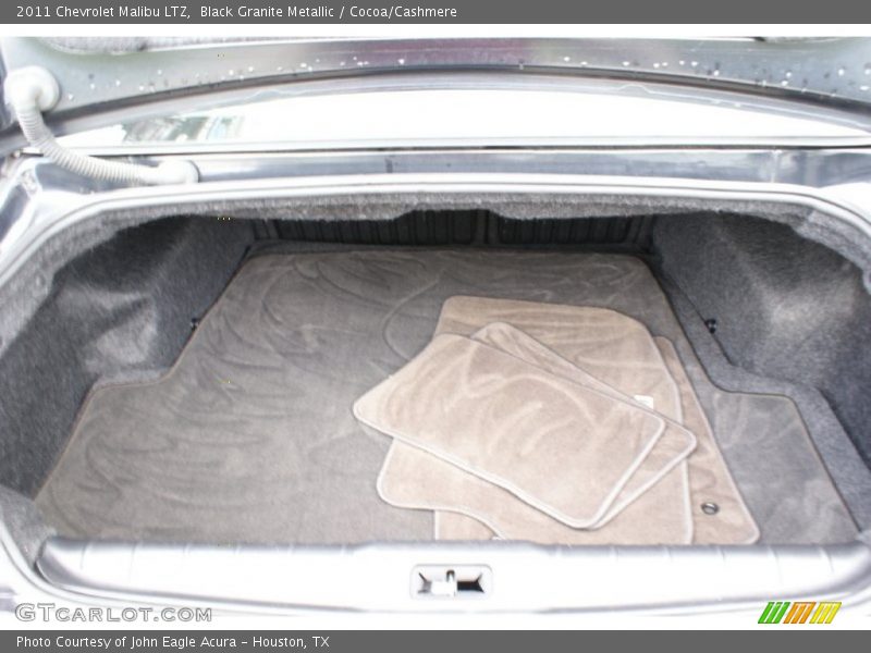 Black Granite Metallic / Cocoa/Cashmere 2011 Chevrolet Malibu LTZ