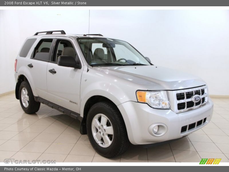 Silver Metallic / Stone 2008 Ford Escape XLT V6