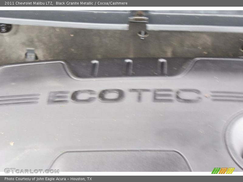 Black Granite Metallic / Cocoa/Cashmere 2011 Chevrolet Malibu LTZ