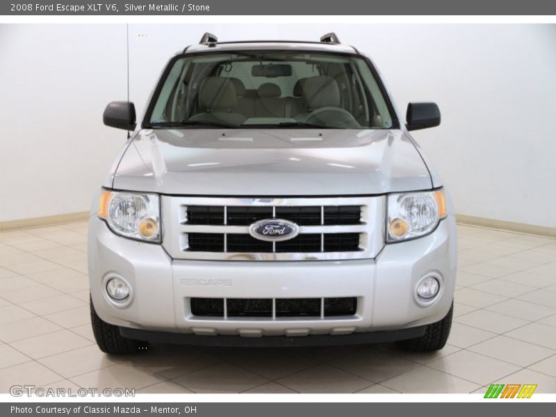Silver Metallic / Stone 2008 Ford Escape XLT V6