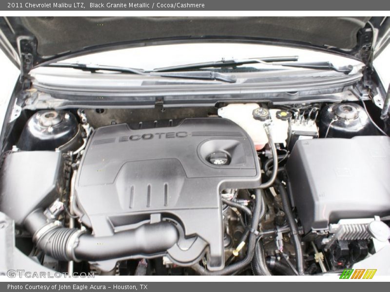 Black Granite Metallic / Cocoa/Cashmere 2011 Chevrolet Malibu LTZ