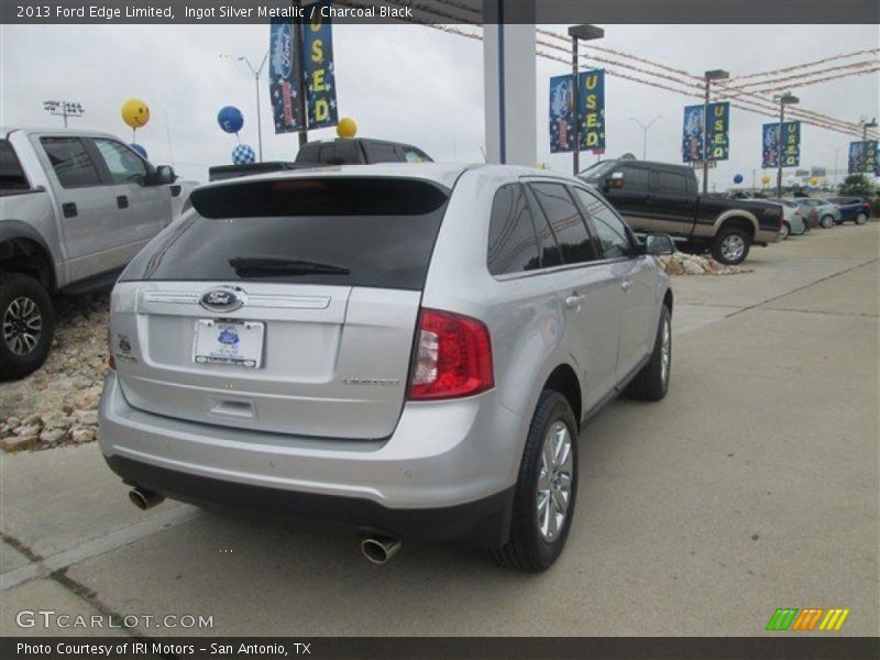 Ingot Silver Metallic / Charcoal Black 2013 Ford Edge Limited