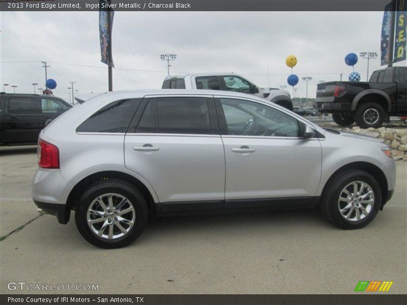Ingot Silver Metallic / Charcoal Black 2013 Ford Edge Limited