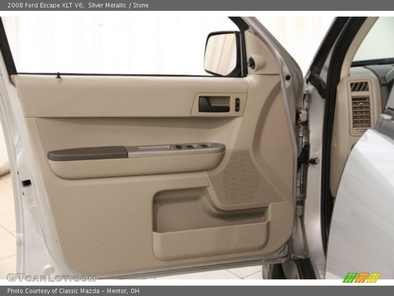 Silver Metallic / Stone 2008 Ford Escape XLT V6