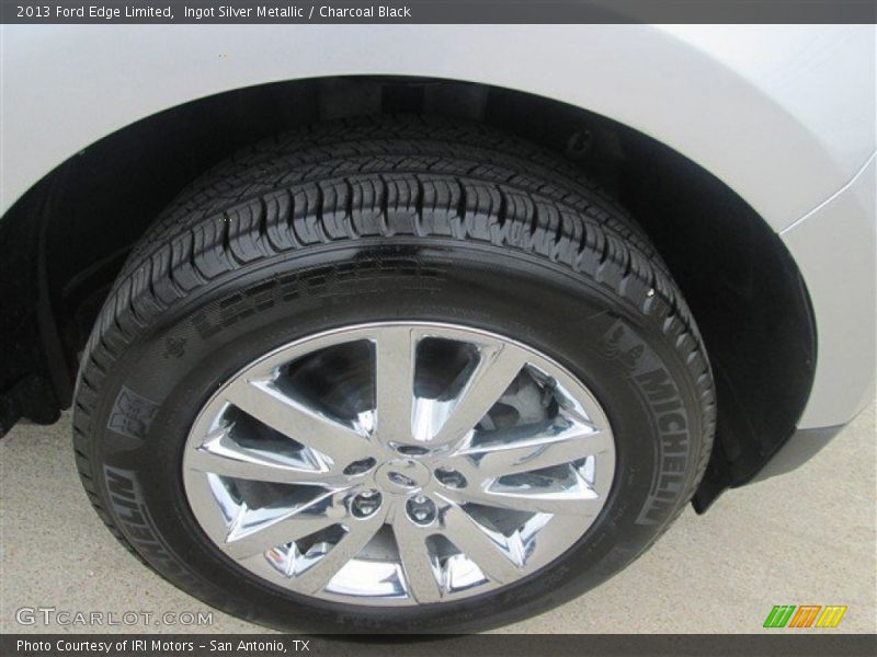 Ingot Silver Metallic / Charcoal Black 2013 Ford Edge Limited