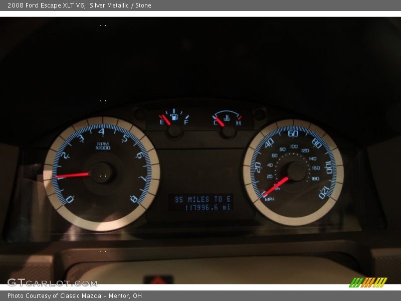 Silver Metallic / Stone 2008 Ford Escape XLT V6