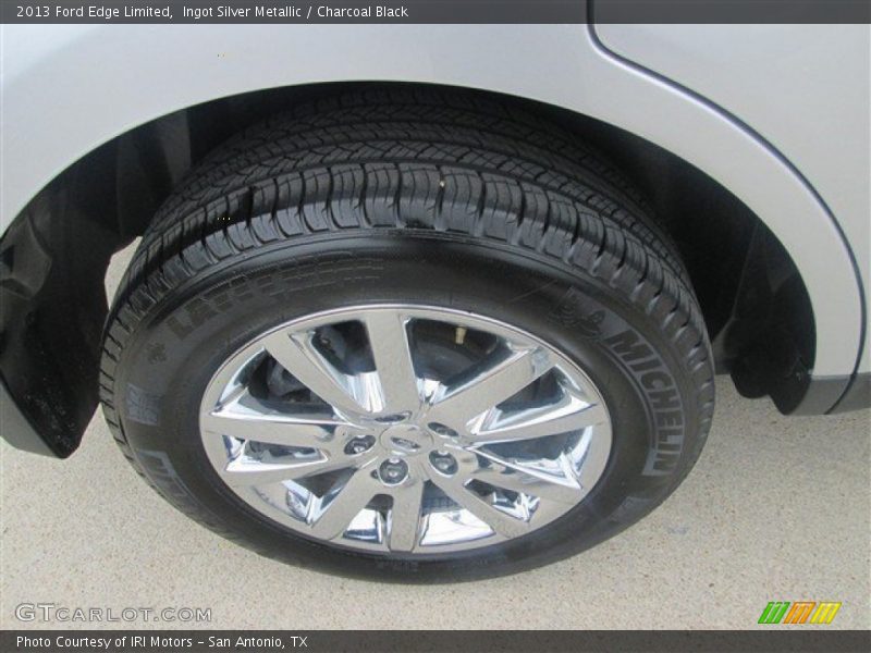 Ingot Silver Metallic / Charcoal Black 2013 Ford Edge Limited