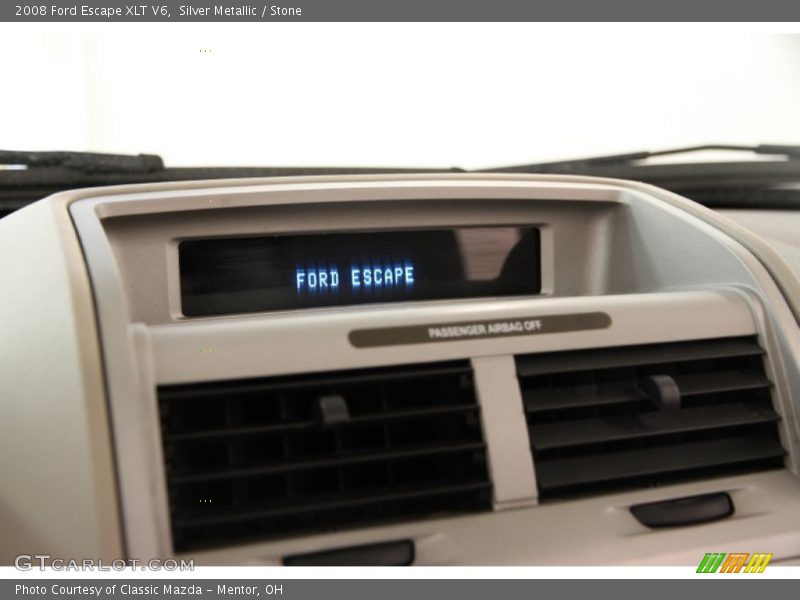 Silver Metallic / Stone 2008 Ford Escape XLT V6