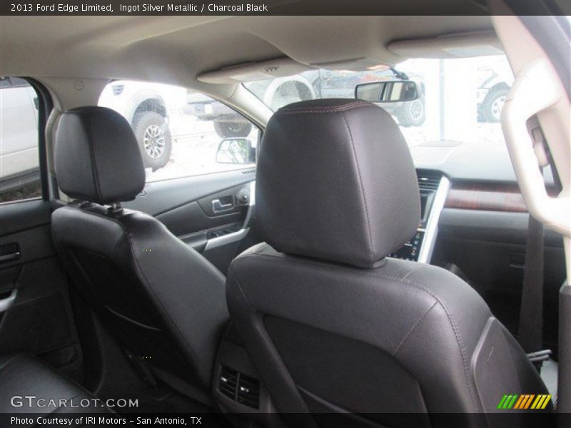 Ingot Silver Metallic / Charcoal Black 2013 Ford Edge Limited