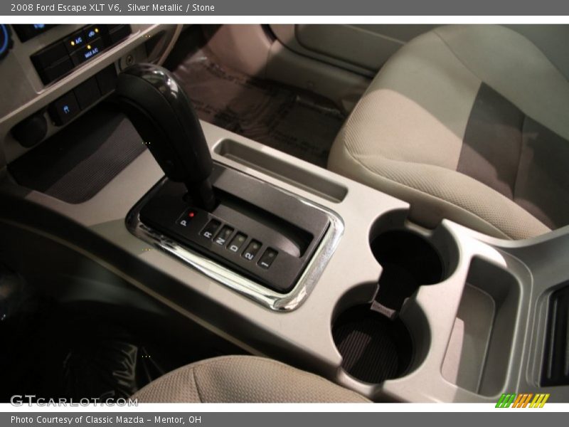 Silver Metallic / Stone 2008 Ford Escape XLT V6