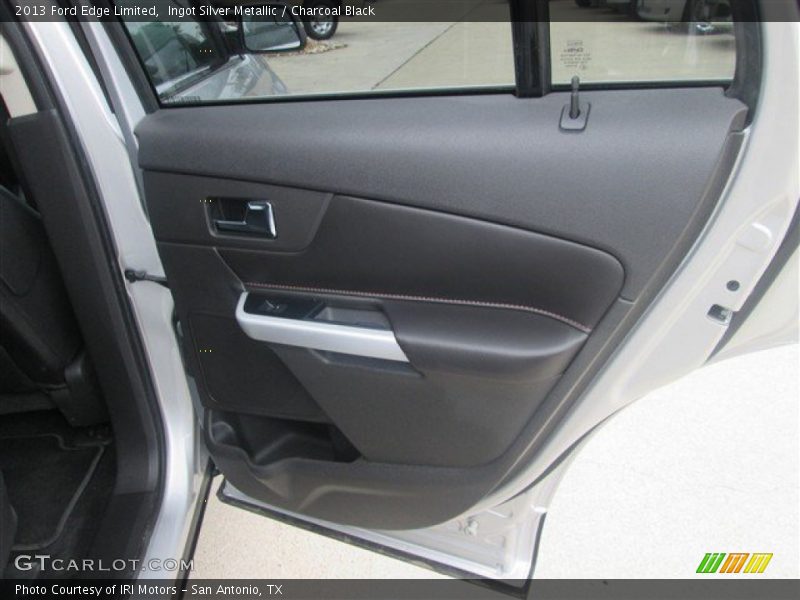 Ingot Silver Metallic / Charcoal Black 2013 Ford Edge Limited