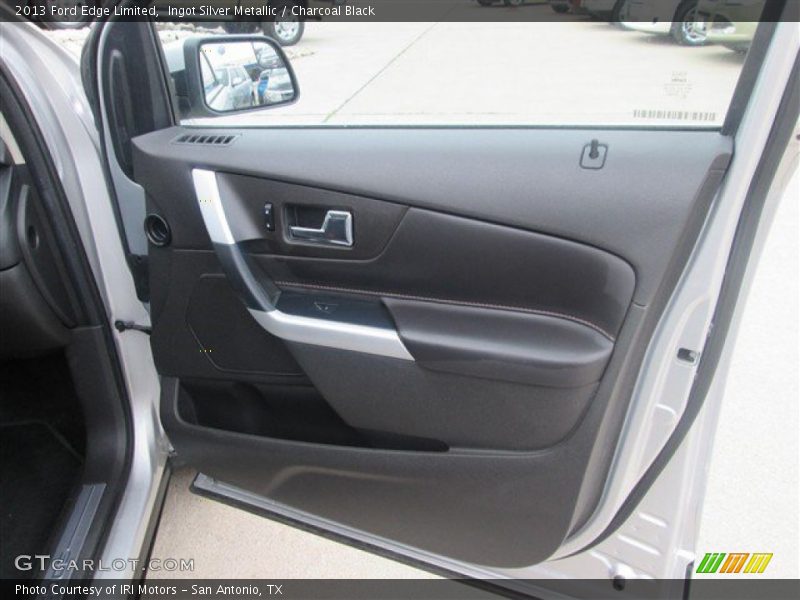 Ingot Silver Metallic / Charcoal Black 2013 Ford Edge Limited