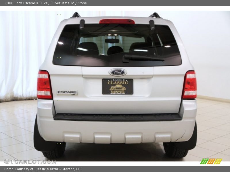 Silver Metallic / Stone 2008 Ford Escape XLT V6