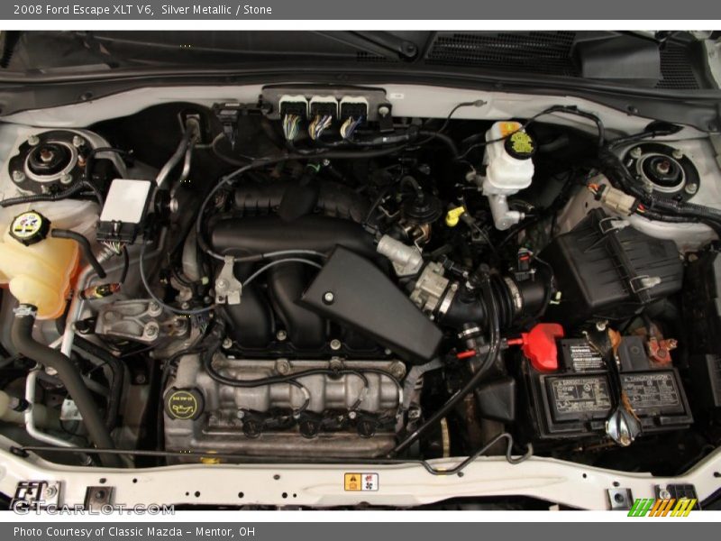 Silver Metallic / Stone 2008 Ford Escape XLT V6