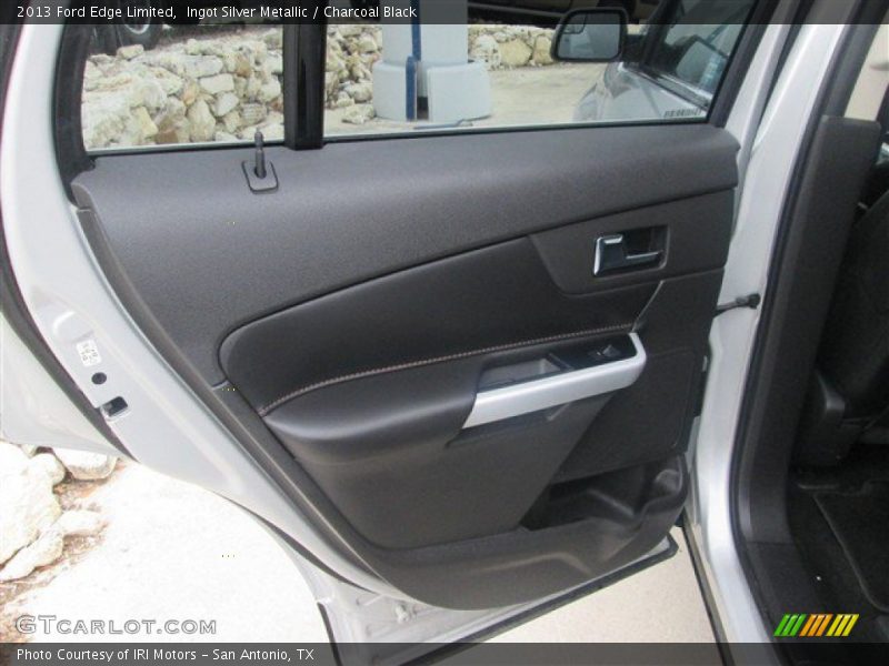 Ingot Silver Metallic / Charcoal Black 2013 Ford Edge Limited