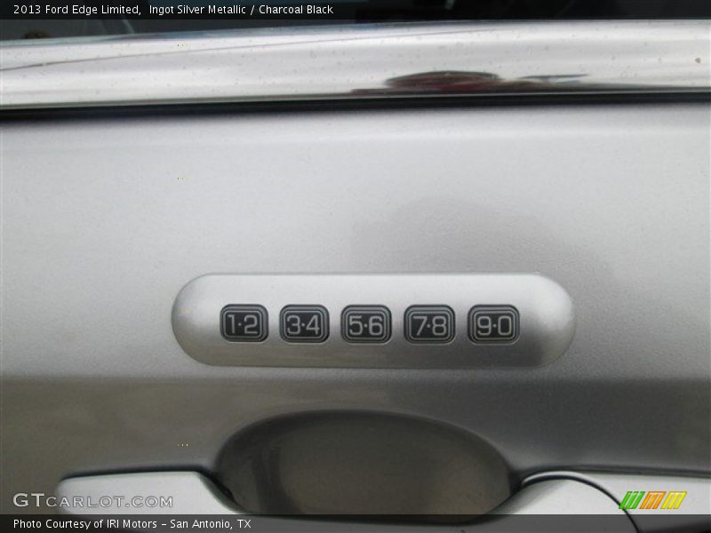 Ingot Silver Metallic / Charcoal Black 2013 Ford Edge Limited